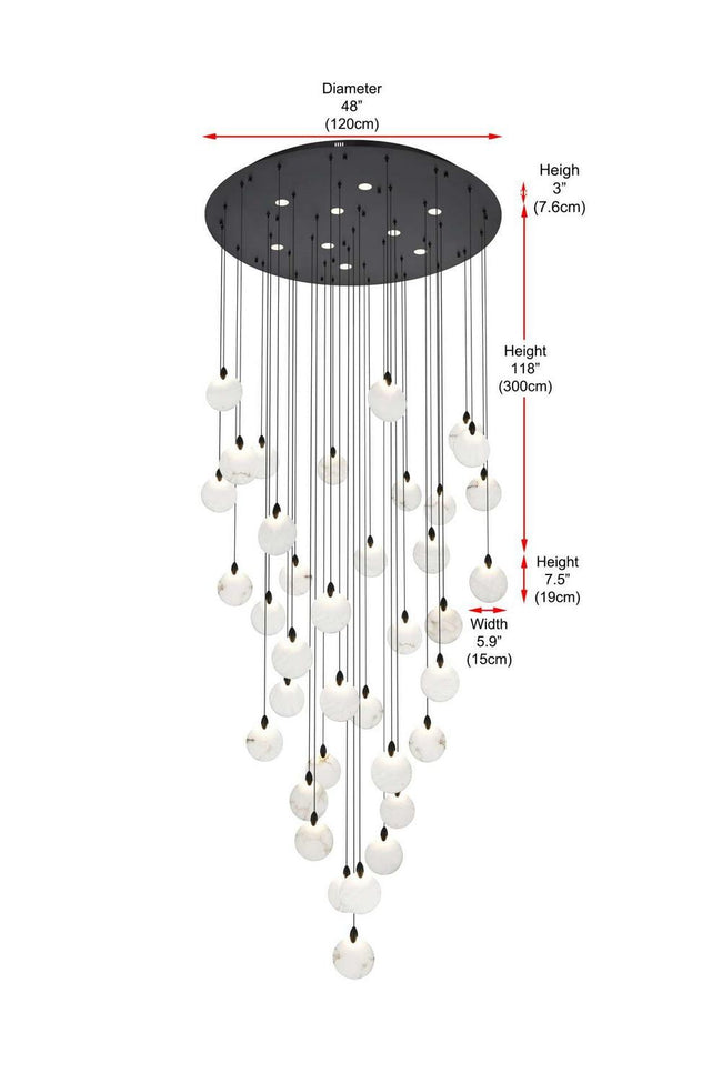 Elegant Lighting-1012G48BK-11ST|ALT|7