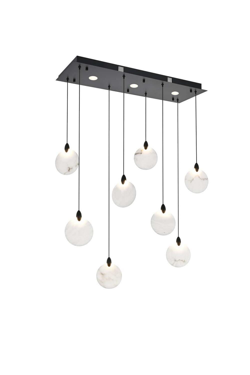 Elegant Lighting-1012D36BK-11ST|ALT|3