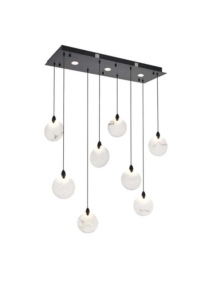 Elegant Lighting-1012D36BK-11ST|ALT|3
