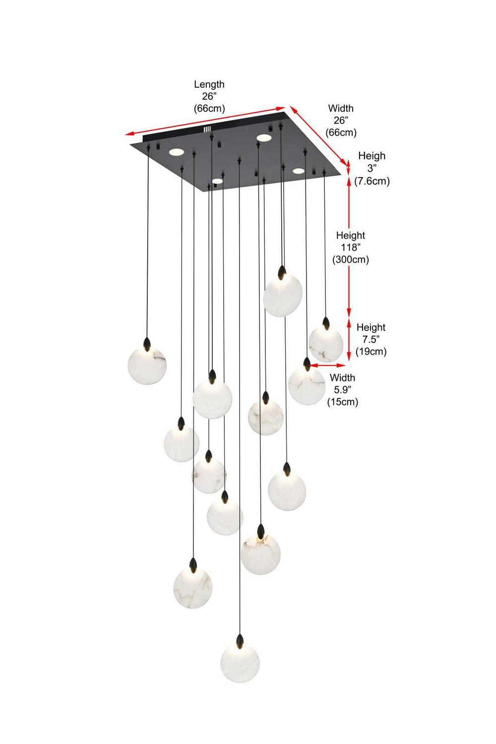 Elegant Lighting-1012S26BK-11ST|ALT|7