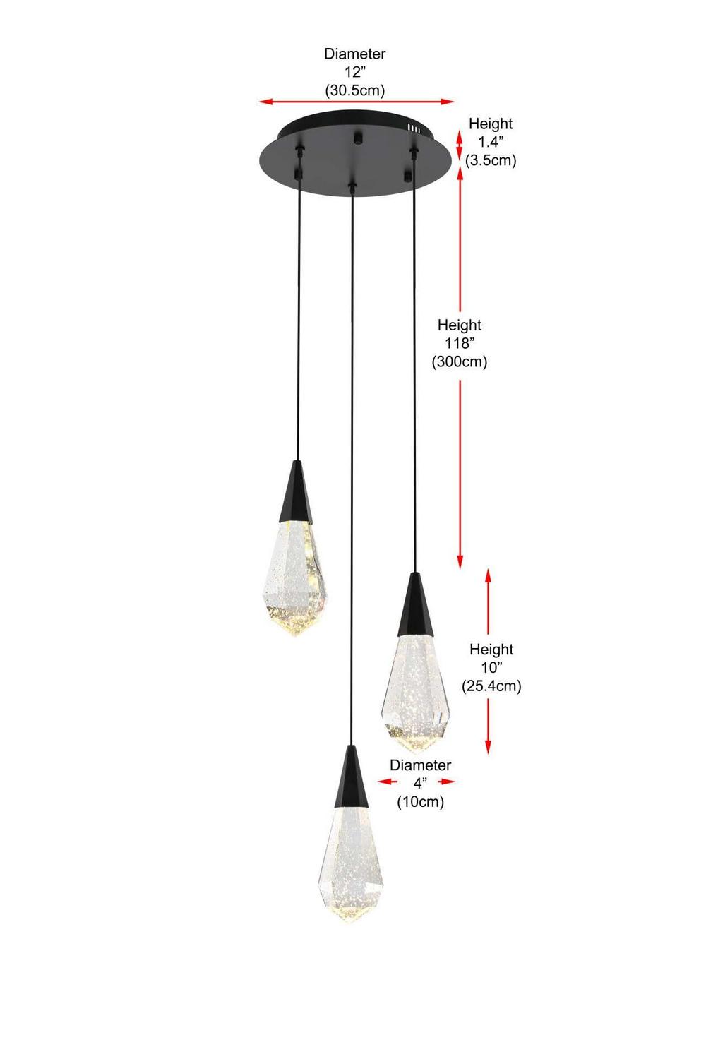 Elegant Lighting-1013D12BK-02CR|ALT|7