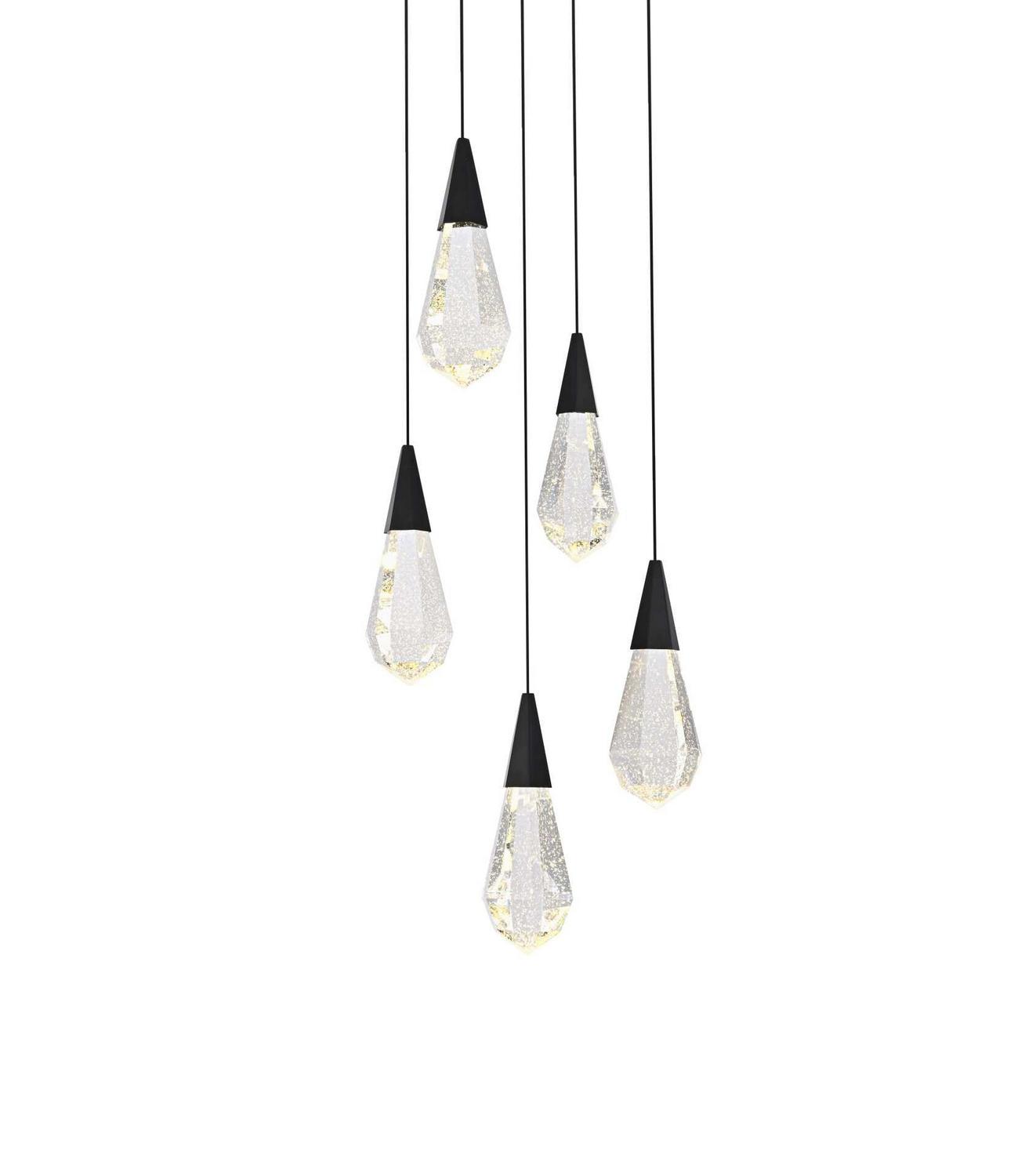 Elegant Lighting-1013D16BK-02CR|ALT|1