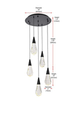 Elegant Lighting-1013D16BK-02CR|ALT|7