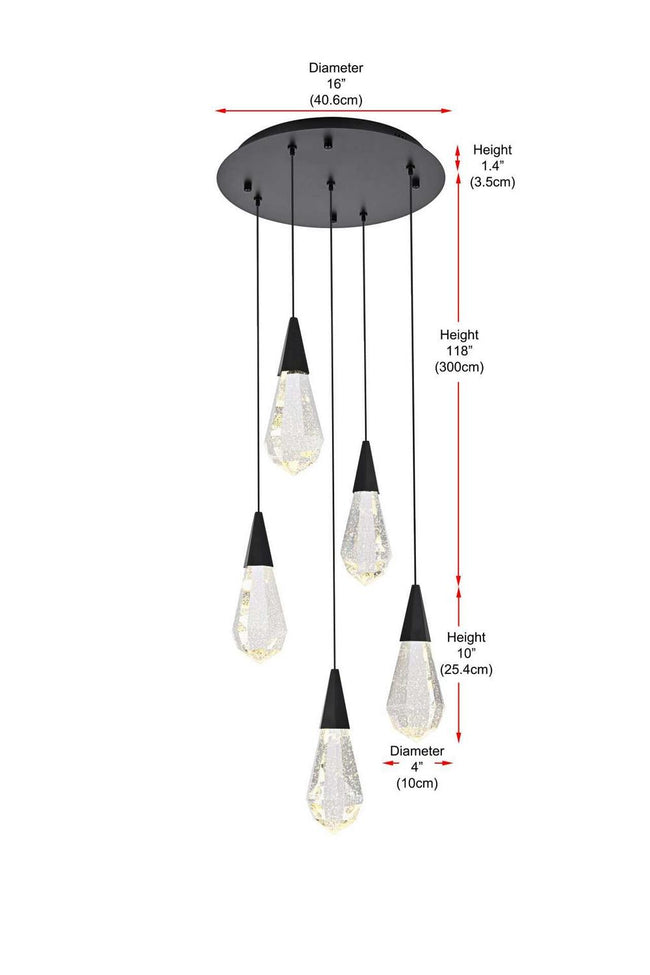 Elegant Lighting-1013D16BK-02CR|ALT|7