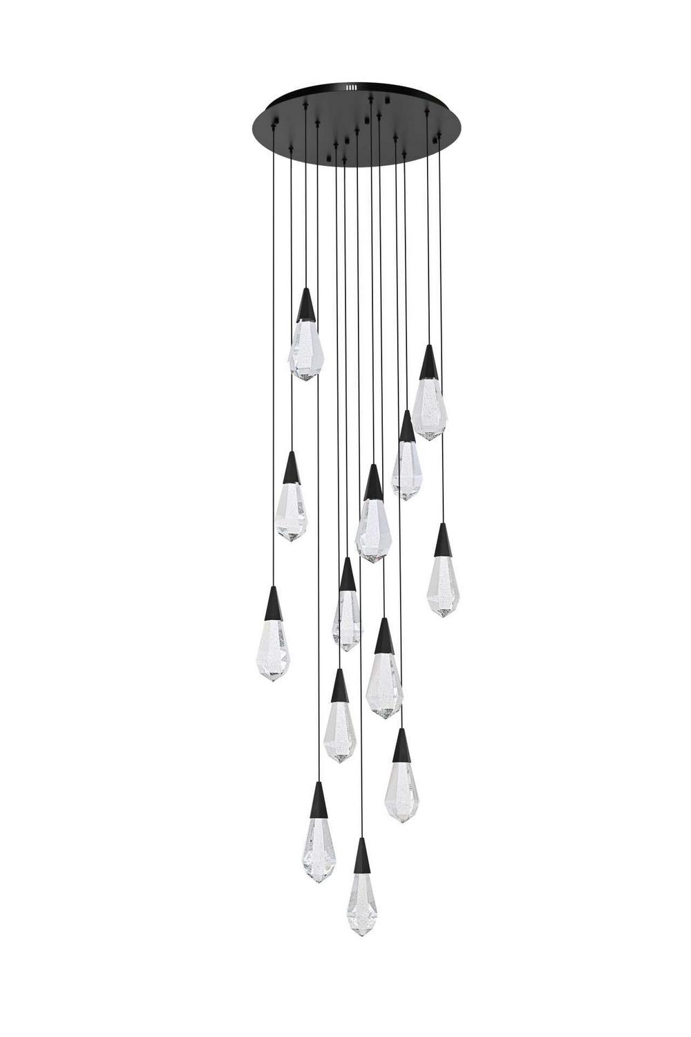 Elegant Lighting-1013D24BK-02CR|ALT|4