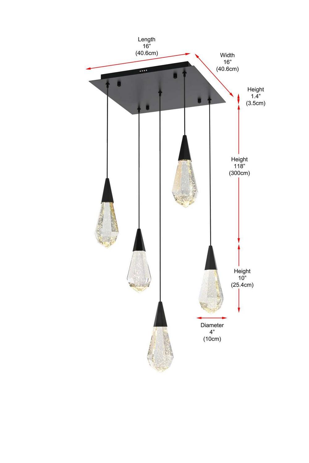 Elegant Lighting-1013S16BK-02CR|ALT|7