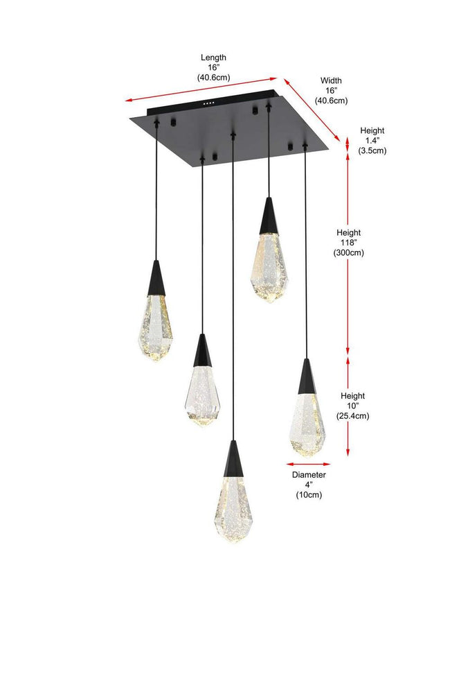 Elegant Lighting-1013S16BK-02CR|ALT|7