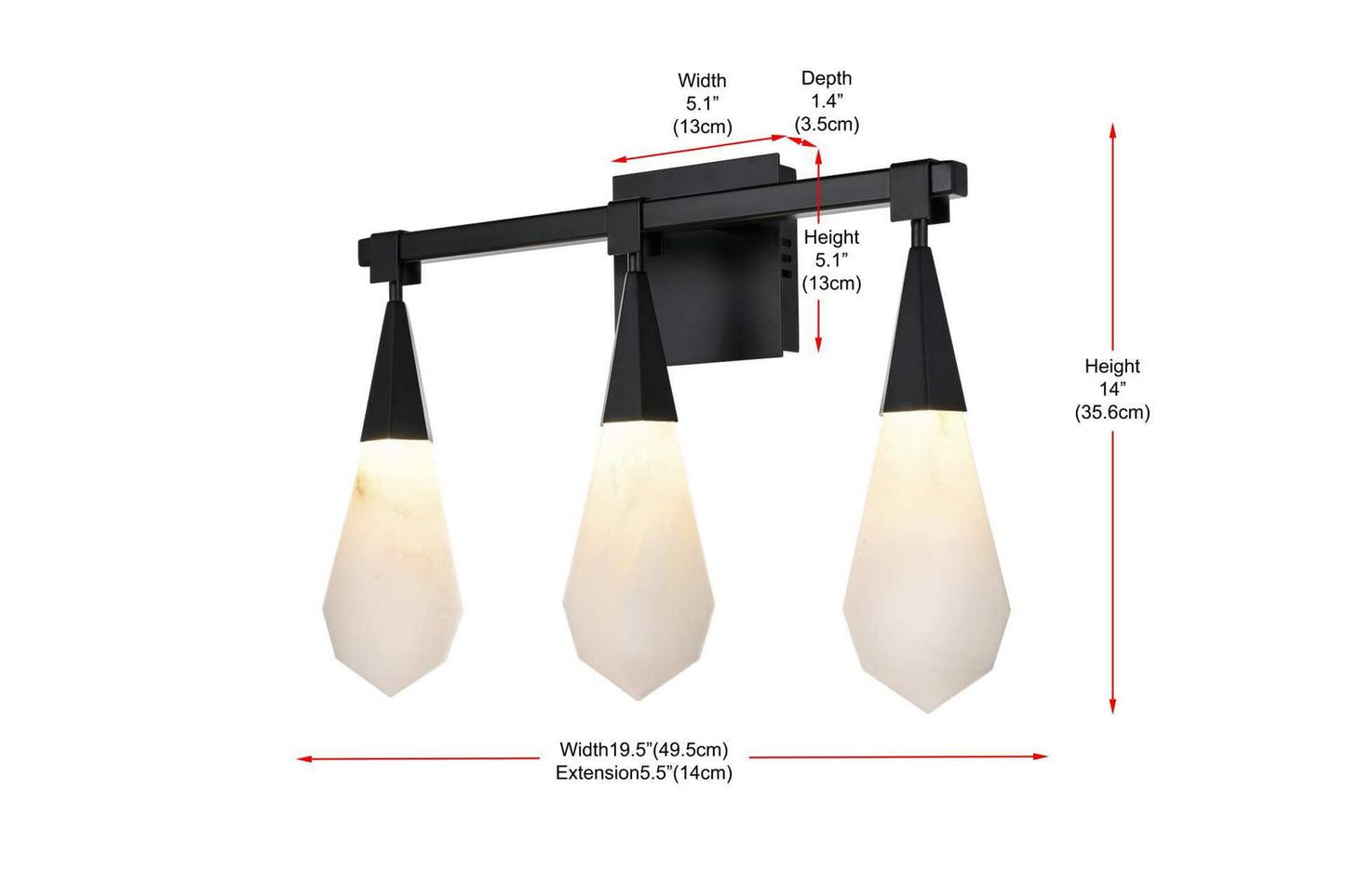 Elegant Lighting-1013W20BK-22ST|ALT|6