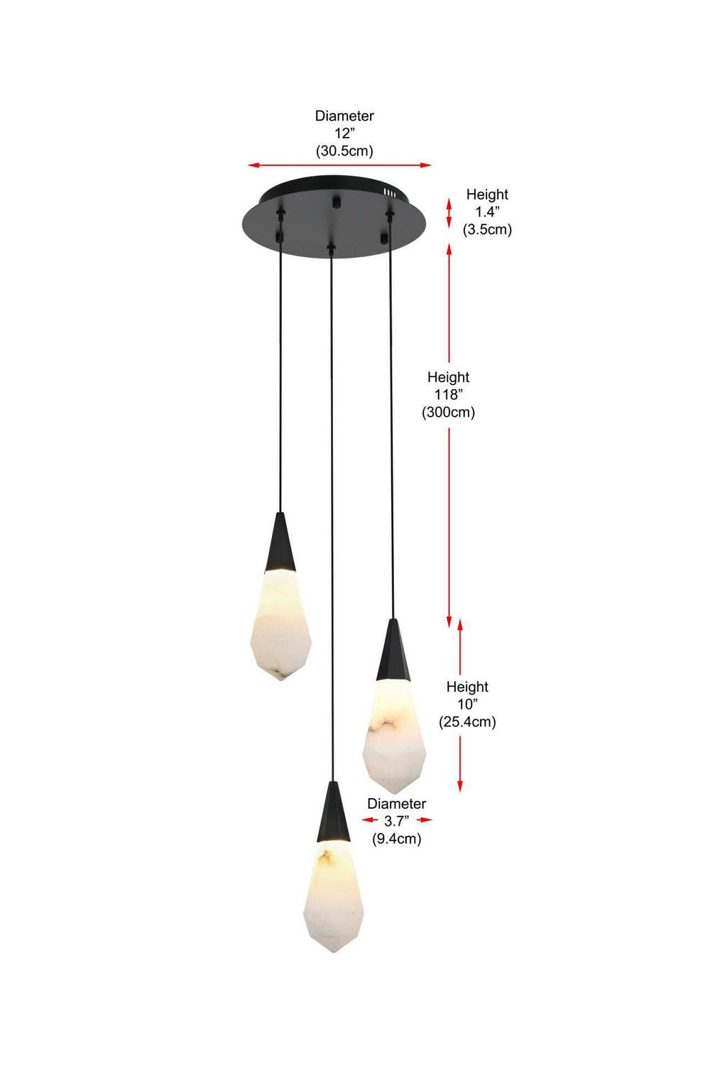Elegant Lighting-1013D12BK-22ST|ALT|7