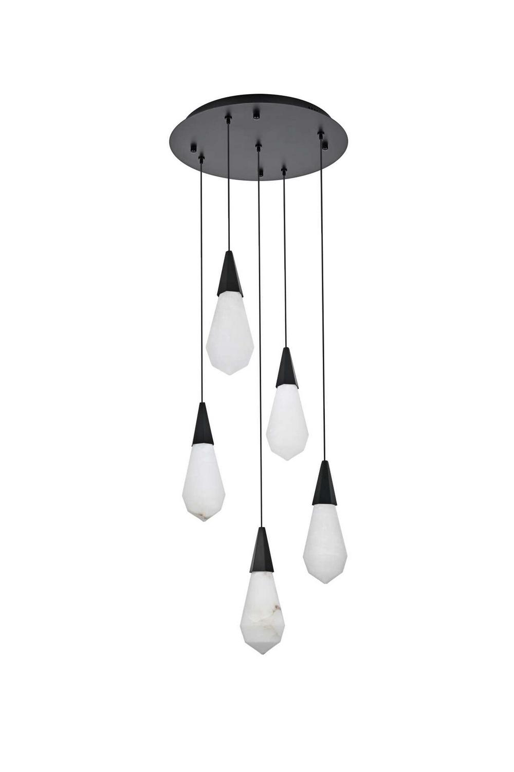 Elegant Lighting-1013D16BK-22ST|ALT|6
