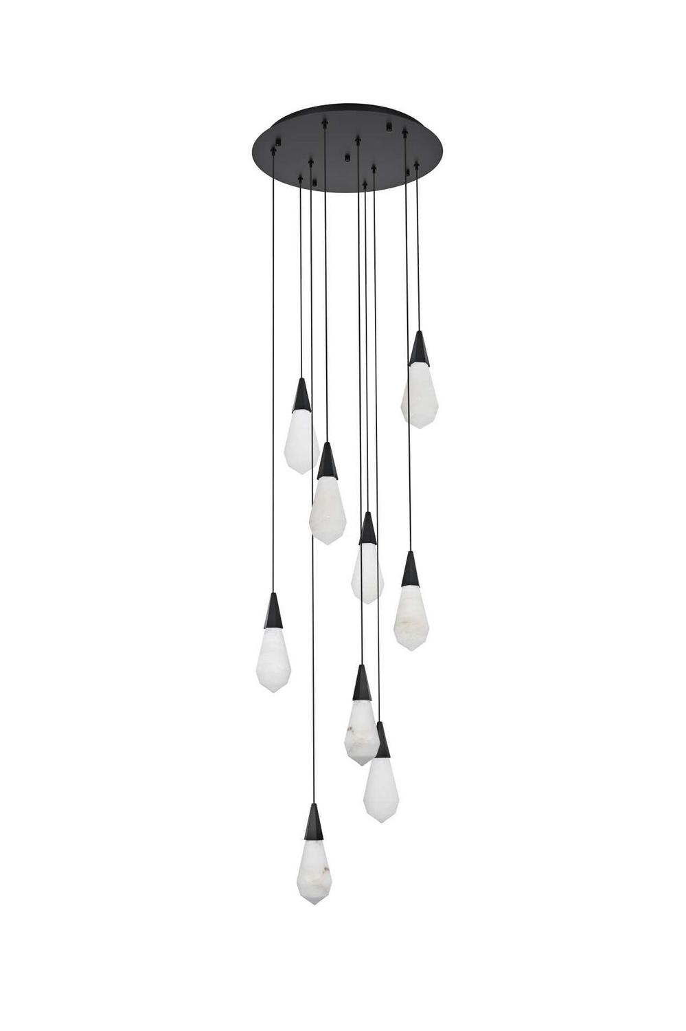 Elegant Lighting-1013D20BK-22ST|ALT|6