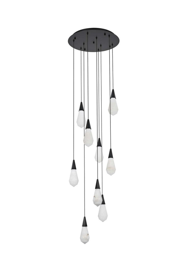 Elegant Lighting-1013D20BK-22ST|ALT|6