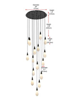 Elegant Lighting-1013D28BK-22ST|ALT|7