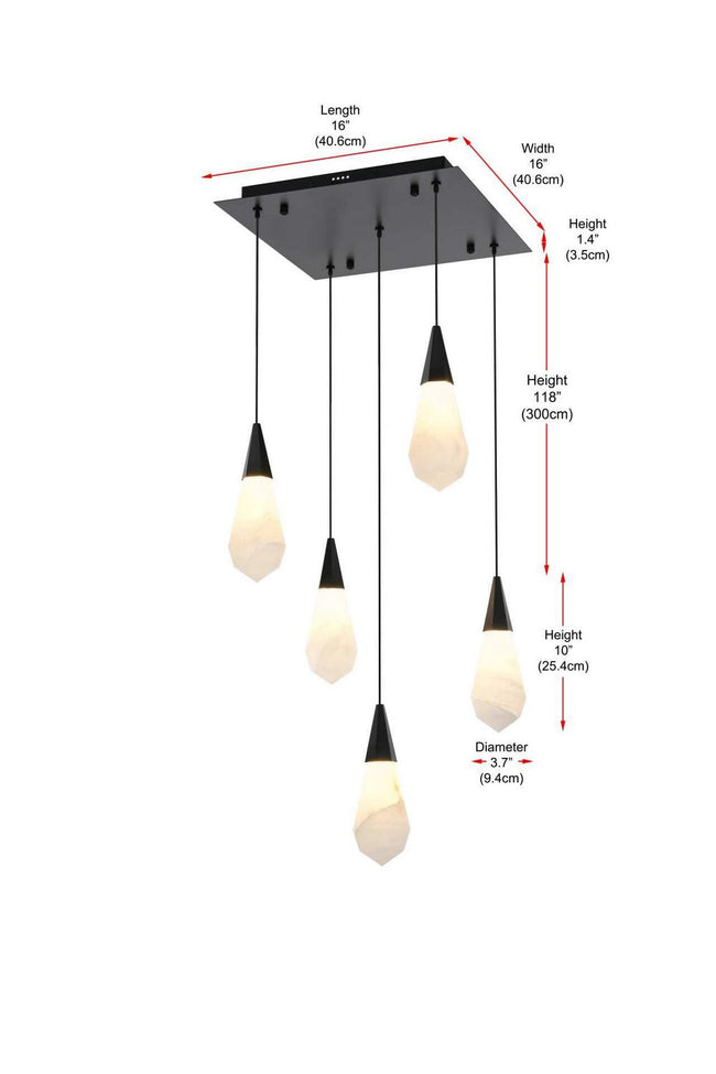 Elegant Lighting-1013S16BK-22ST|ALT|7