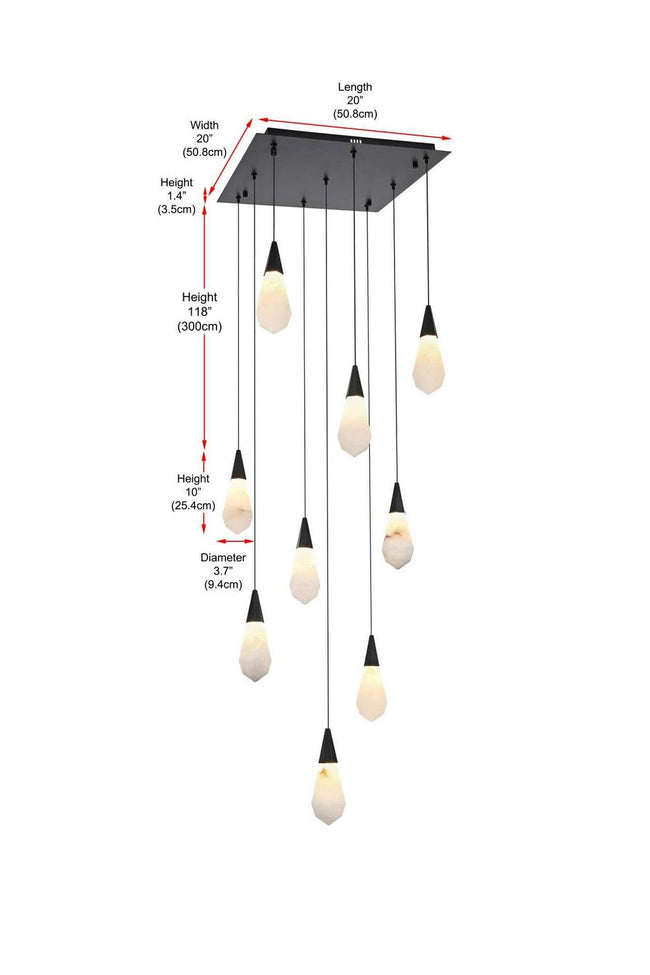 Elegant Lighting-1013S20BK-22ST|ALT|7