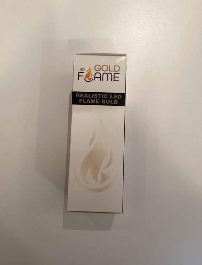 Platinum Lace LED Flame Bulb by The Coppersmith
