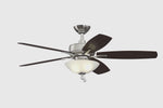 Fanimation FP6285BBN Aire Deluxe 52" Ceiling Fan, Brushed Nickel: 360-degree spin video [Fanimation-FP6285BBN|CUSTOM|2]