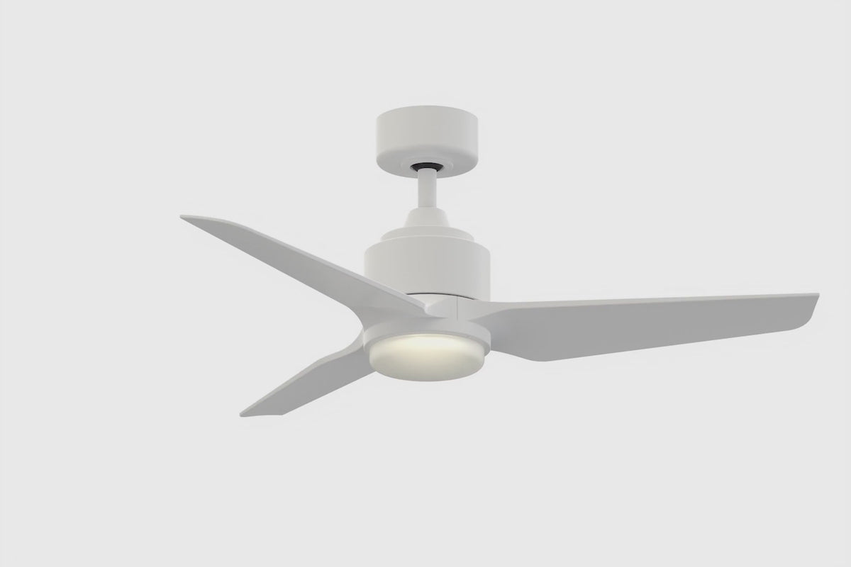 Fanimation MAD8514MWW_44 configuration (shown with blades): 360-degree spin video [Fanimation-MAD8514MWW|CUSTOM|1]