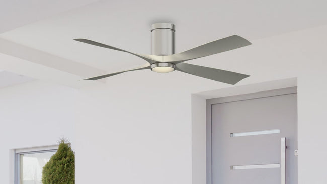 Fanimation LP6804LBN AireFlush - 52 inch - BN with BN Blades and LED LK: 360-degree spin video [Fanimation-LP6804LBN|CUSTOM|13]