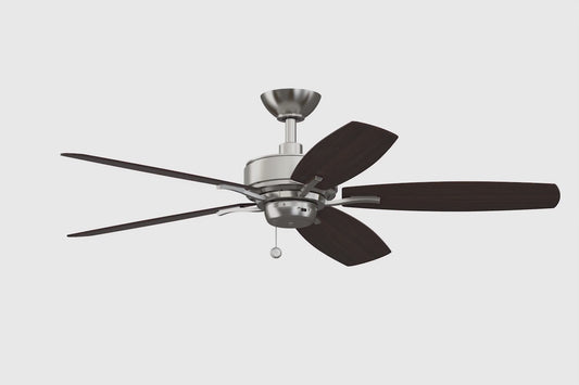 Fanimation FP6284BN Aire Deluxe 52" Ceiling Fan, Brushed Nickel: 360-degree spin video [Fanimation-FP6284BN|CUSTOM|2]