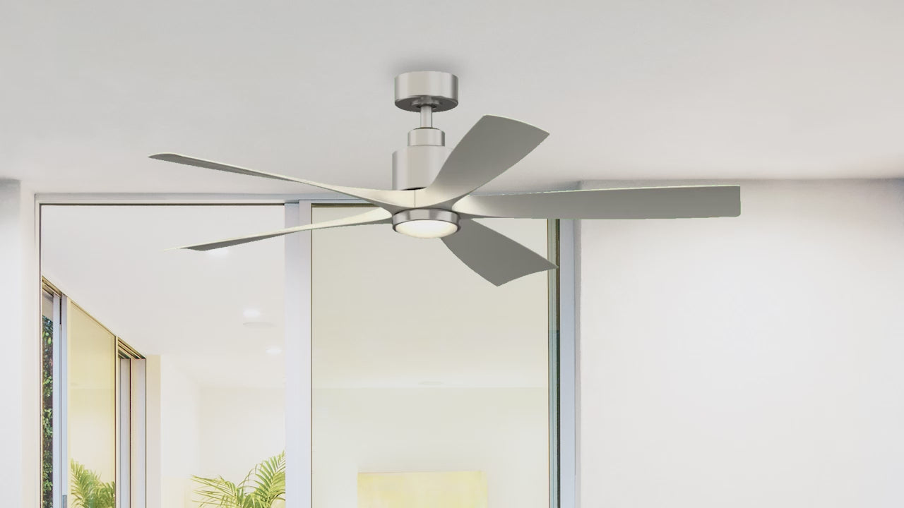 Fanimation LP6834LBN Kwint - 52 inch - BN with BN Blades and LED LK: 360-degree spin video [Fanimation-LP6834LBN|CUSTOM|14]