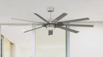 Fanimation LP8147SLBN Slinger - 72 inch - BN with GRY Blades and LED LK: 360-degree spin video [Fanimation-LP8147SLBN|CUSTOM|14]