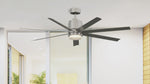 Fanimation LP8377LBN Blitz - 56 inch - BN with GRY Blades and LED LK: 360-degree spin video [Fanimation-LP8377LBN|CUSTOM|14]