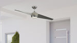Fanimation LP8551LBN TwoFold - 60 inch - BN with GRY Blades and LED LK: 360-degree spin video [Fanimation-LP8551LBN|CUSTOM|15]