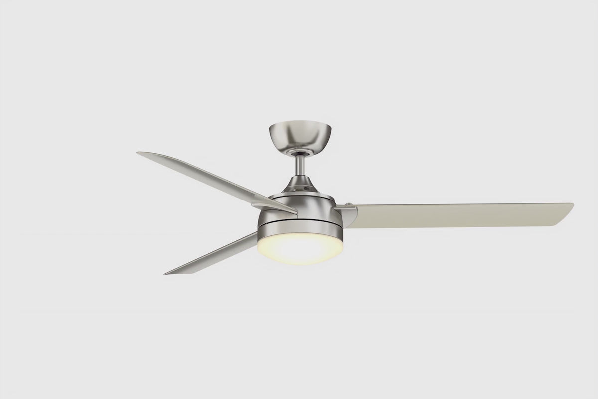 Fanimation FP6728BBN Xeno 56" Ceiling Fan, Brushed Nickel: 360-degree spin video [Fanimation-FP6728BBN|CUSTOM|1]