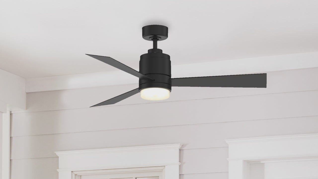 Fanimation LP8177LBLW All-Weather Pylon - 48 inch - BLW with LED LK: 360-degree spin video [Fanimation-LP8177LBLW|CUSTOM|14]