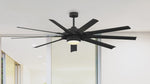 Fanimation LP8147SLBL Slinger - 72 inch - BL with BL Blades and LED LK: 360-degree spin video [Fanimation-LP8147SLBL|CUSTOM|14]