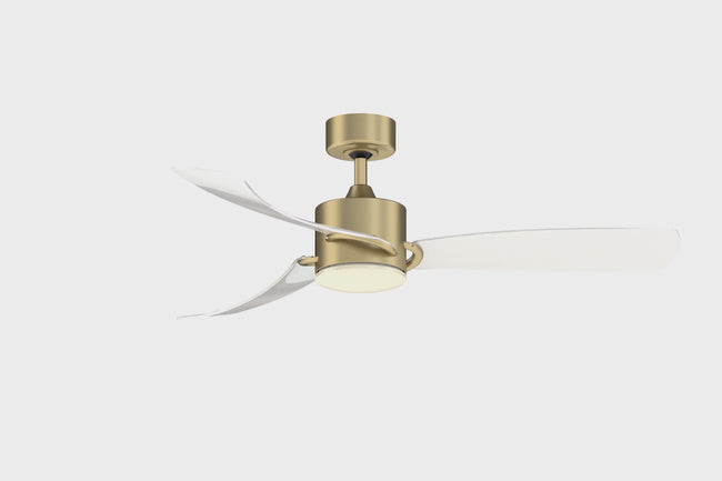 Fanimation FP8511BS SculptAire 52" Ceiling Fan, Brushed Satin Brass: 360-degree spin video [Fanimation-FP8511BS|CUSTOM|1]