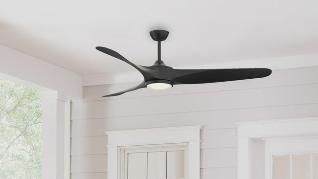 Fanimation LP6821LBL Yardley - 64 inch - BL with BL Blade and LED LK: 360-degree spin video [Fanimation-LP6821LBL|CUSTOM|15]