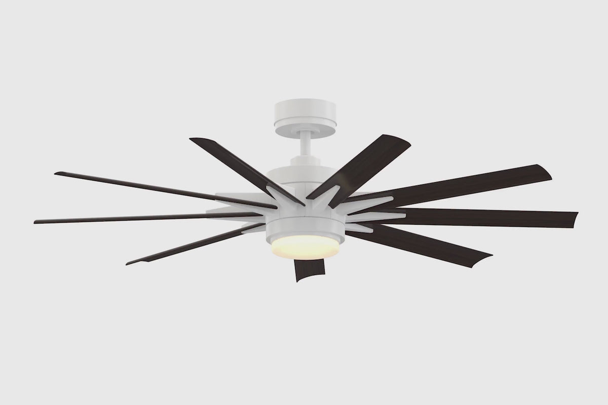 Fanimation MAD8152MWW_56DWA configuration (shown with blades): 360-degree spin video [Fanimation-MAD8152MWW|CUSTOM|2]