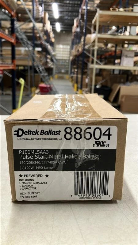 88604 P100ML5AA3 Pulse Start 100W Prewired metal halide ballast kit M90 Lamp