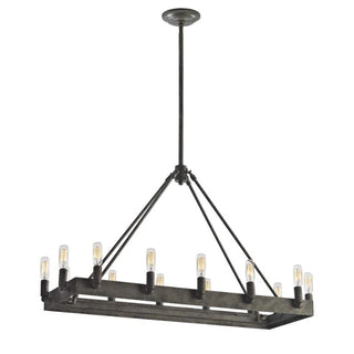 LEWISBURG 34'' WIDE 14-LIGHT LINEAR CHANDELIER