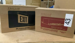 Lithonia Exit Sign w/ Rough In Housing