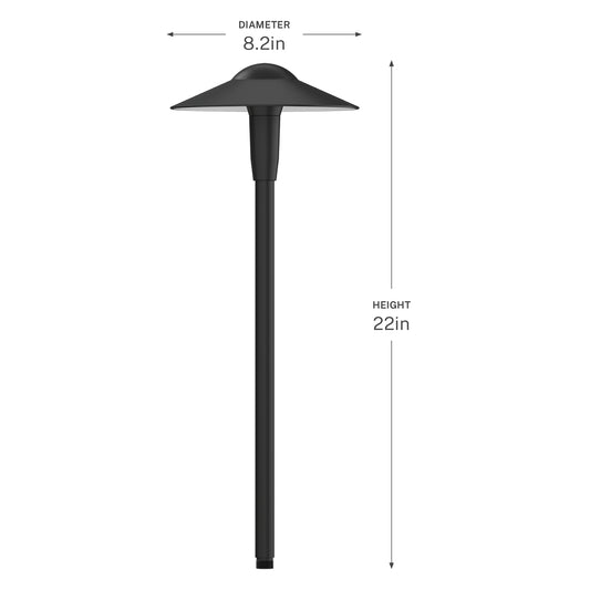 Plenaire Path Light by Kichler - Textured Black [Kichler-16323BKT|CUSTOM|1]