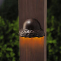 Kichler 15750TZT27R Landscape Deck, 1 Light LED 2.5 Watts, Textured Tannery Bronze (Final Sale)