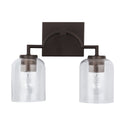 Capital Lighting - 139321BZ-500 - Two Light Vanity - Carter - Bronze from Lighting & Bulbs Unlimited in Charlotte, NC