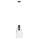 Kichler - 43090BK - One Light Pendant - Lakum - Black from Lighting & Bulbs Unlimited in Charlotte, NC