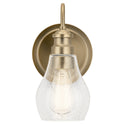 One Light Wall Sconce from the Greenbrier Collection in Classic Bronze Finish by Kichler