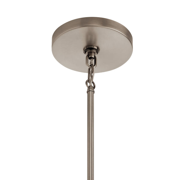 Six Light Chandelier from the Artem Collection in Classic Pewter Finish by Kichler