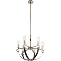 Kichler - 52015CLP - Six Light Chandelier - Artem - Classic Pewter from Lighting & Bulbs Unlimited in Charlotte, NC