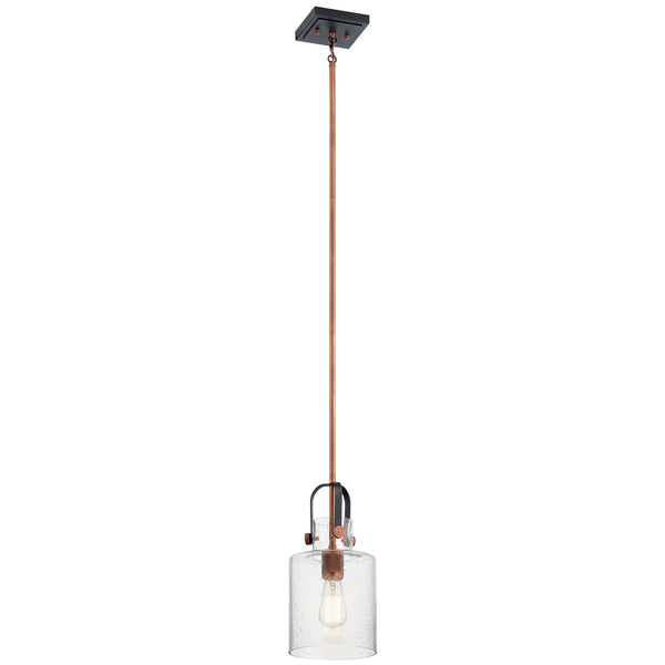 Kichler - 52035ACO - One Light Pendant - Kitner - Antique Copper from Lighting & Bulbs Unlimited in Charlotte, NC