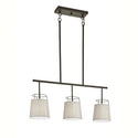 Kichler - 52263OZ - Three Light Linear Chandelier - Marika - Olde Bronze from Lighting & Bulbs Unlimited in Charlotte, NC