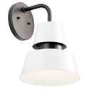 Kichler - 59002WH - One Light Outdoor Wall Mount - Lozano - White from Lighting & Bulbs Unlimited in Charlotte, NC