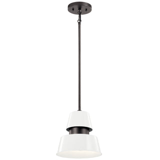 Kichler - 59003WH - One Light Outdoor Pendant - Lozano - White from Lighting & Bulbs Unlimited in Charlotte, NC