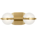 LED Bath from the Brettin Collection in Champagne Gold Finish by Kichler