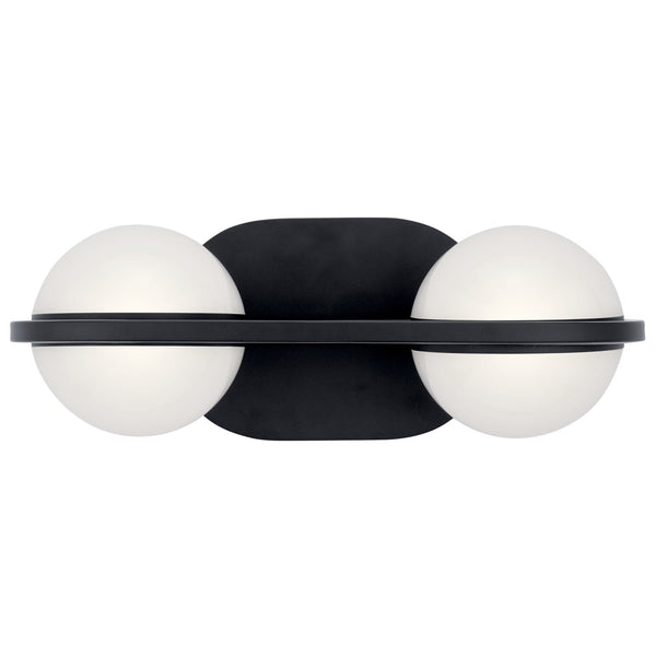 LED Bath from the Brettin Collection in Matte Black Finish by Kichler